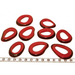 Tagua donut rouge x1
