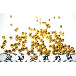 Intercalaire perle 3mm dorée