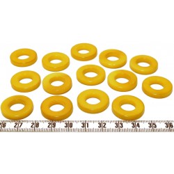 Tagua anneau jaune x1