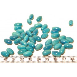 Tagua olive bleu 12mm x1
