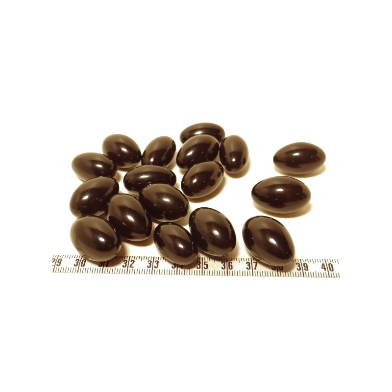 Tagua olive 15mm noir x1